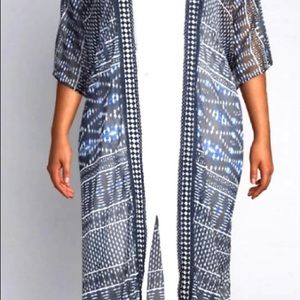 Lane Bryant Overpiece Kimono NWT